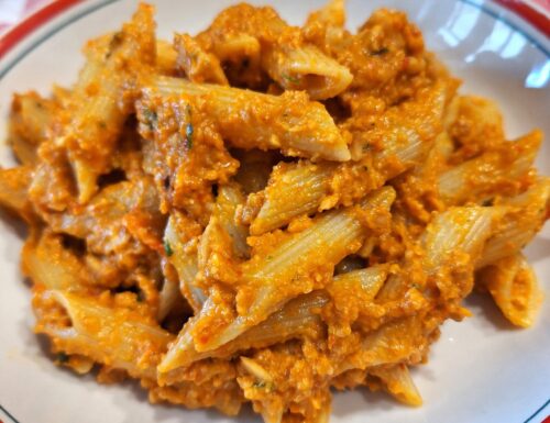 Pesto di peperoni e mandorle