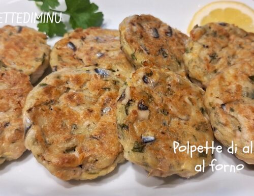 Polpette di alici al forno