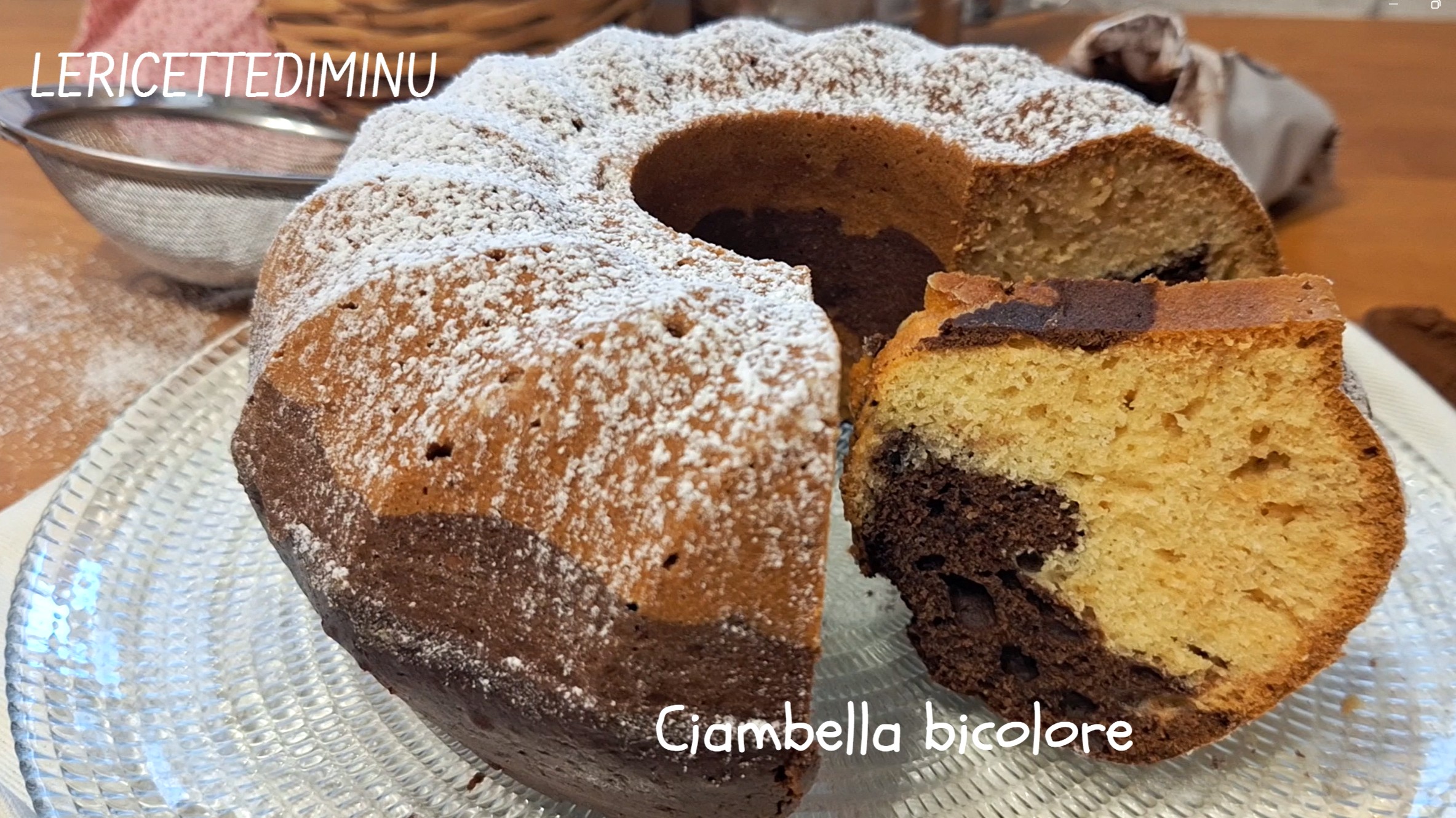 Ciambella bicolore