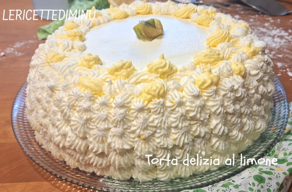 Torta delizia al limone
