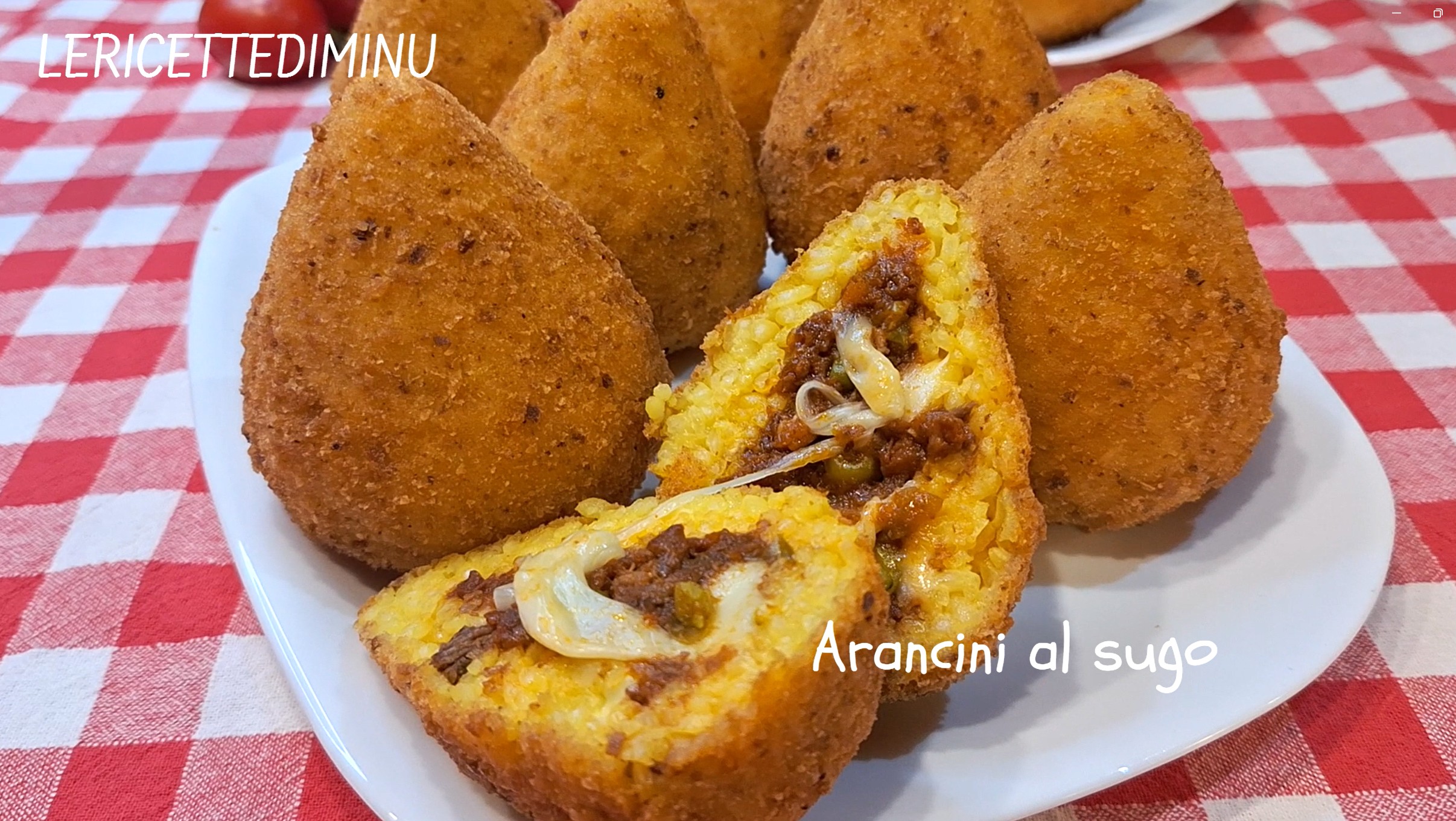 Arancini al sugo
