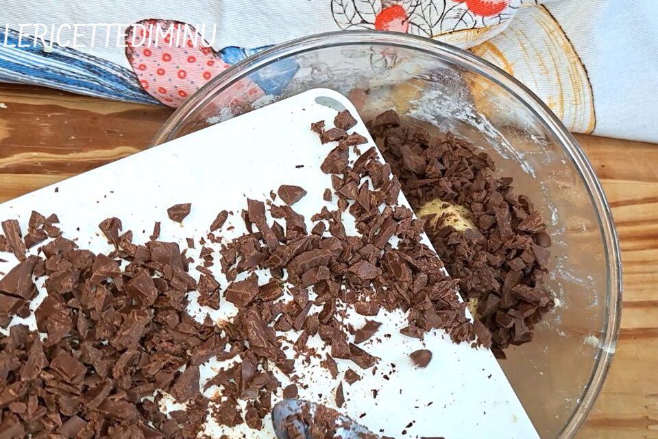 Cookies con gocce di cioccolato