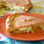 Focaccia con Fiori di Zucca e Crescenza