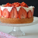 Torta cheesecake alle fragole