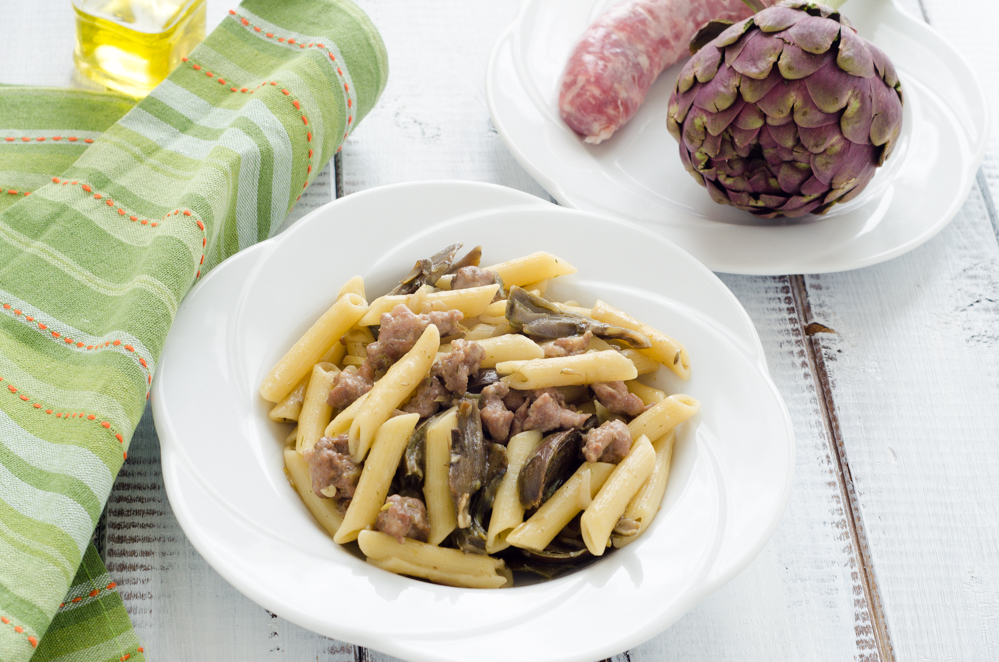 Pasta Risottata Salsiccia E Carciofi Le Ricette Di Simo E Cicci