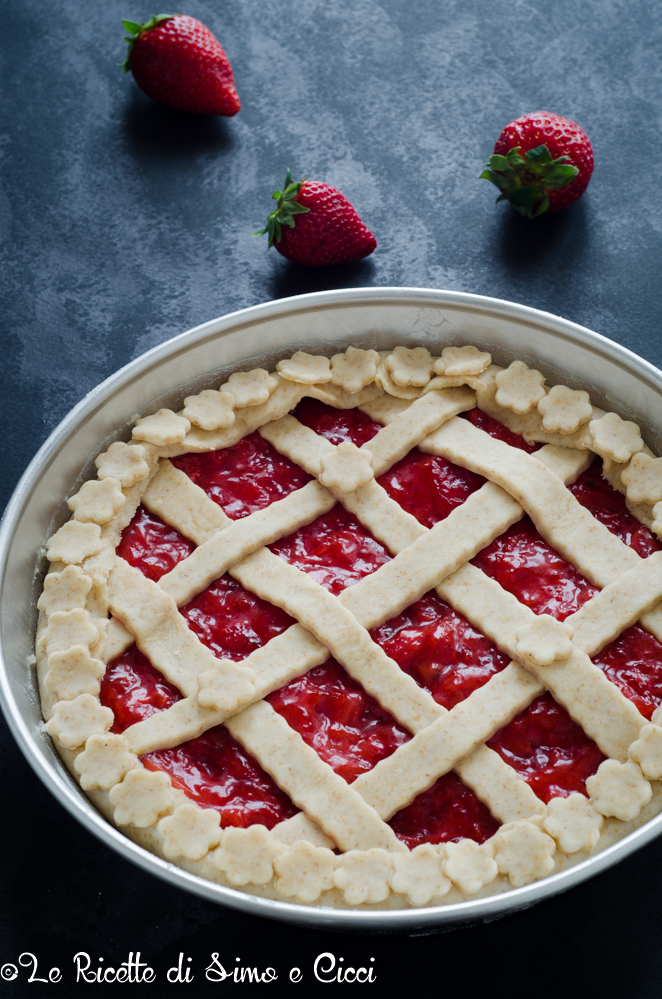 Vegan strawberry pie