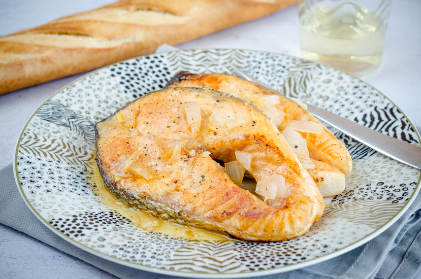 Salmone marinato in padella - Le Ricette di Simo e Cicci