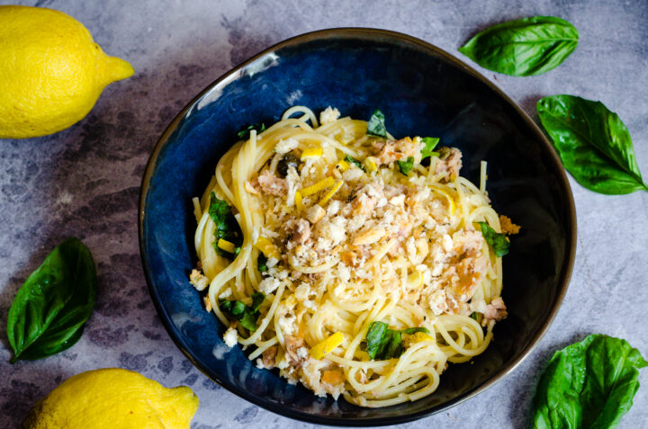 Spaghetti tonno e limone