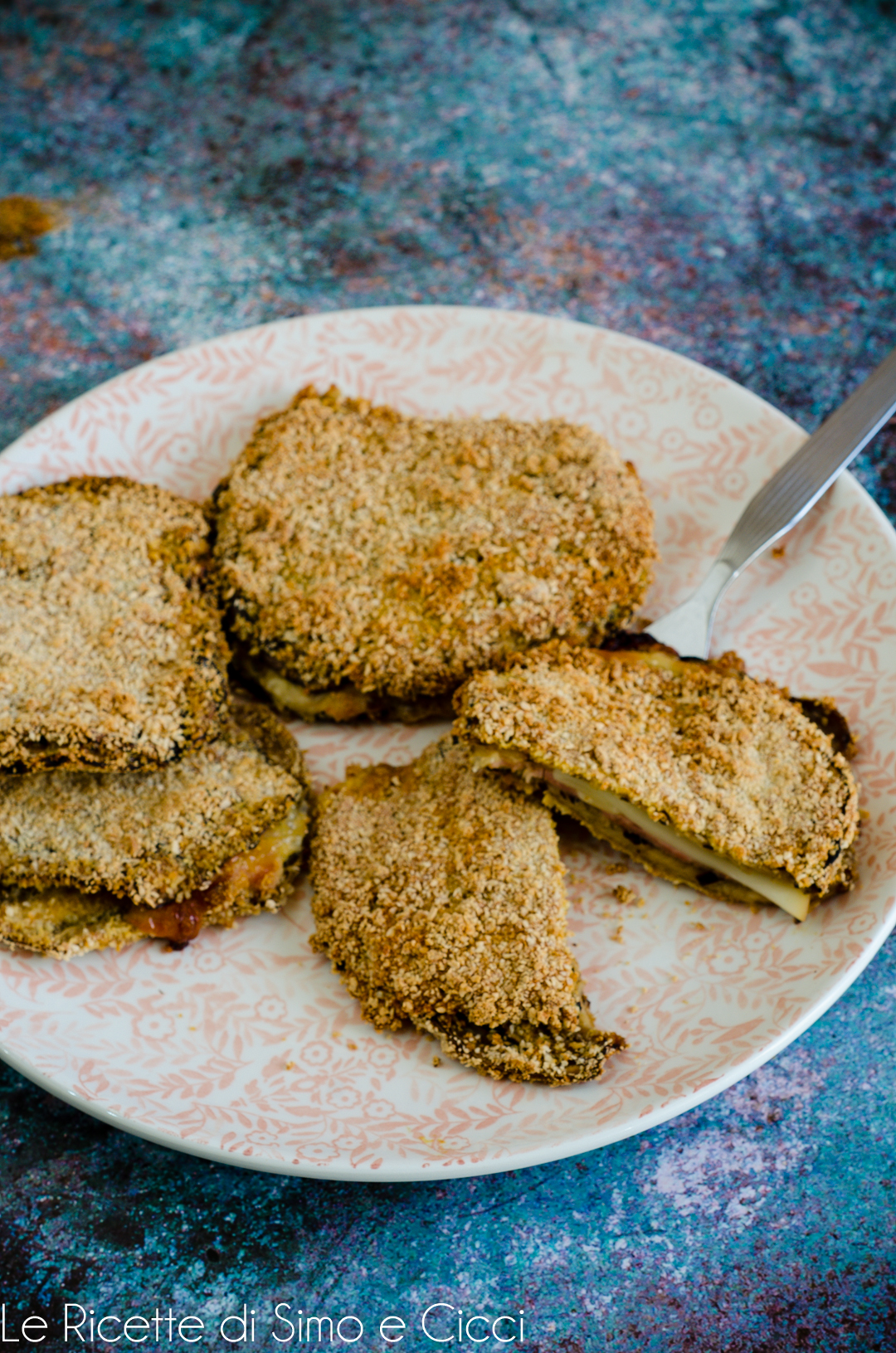 Cotolette di melanzane ripiene al forno - Le Ricette di Simo e Cicci