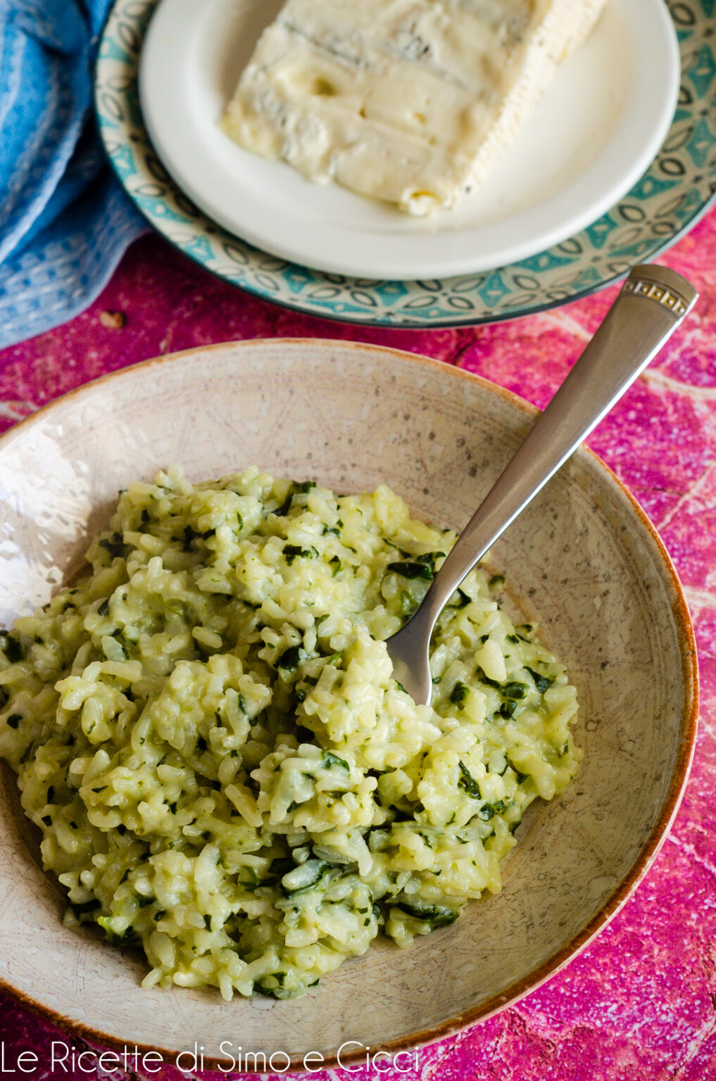 Risotto spinaci e Le Ricette di Simo e Cicci