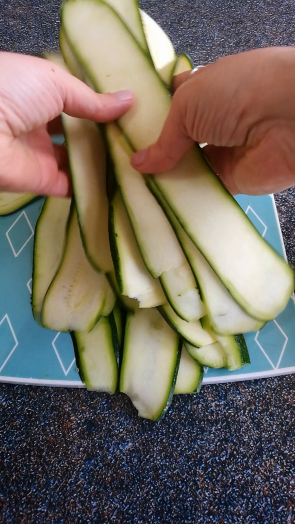Fette di zucchine