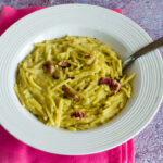 Pasta con fave secche