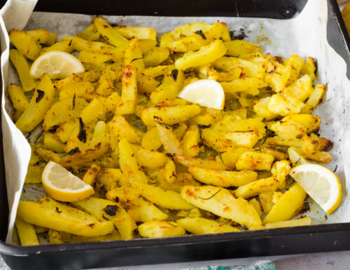 Patate al limone al forno, un contorno facile e buonissimo!