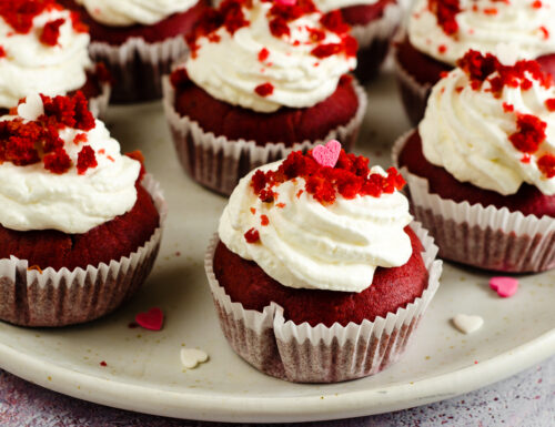Red velvet cupcakes, la versione mini della classica torta!