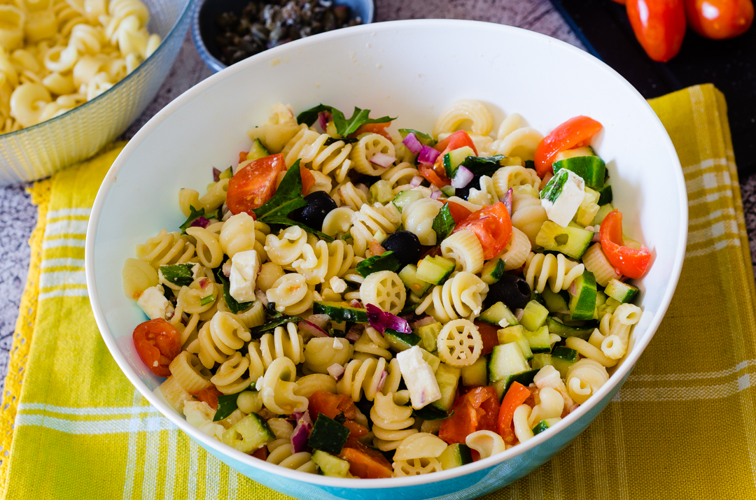 Pasta fredda alla greca
