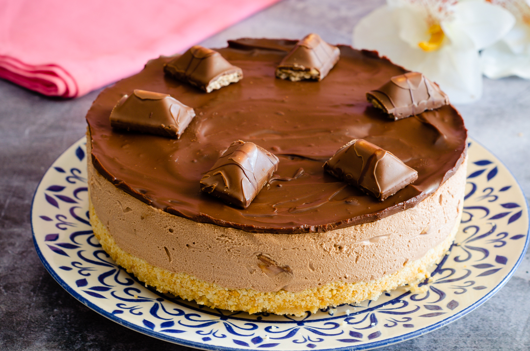 Cheesecake Kinder senza cottura