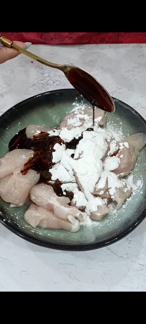 Facciamo marinare il pollo
