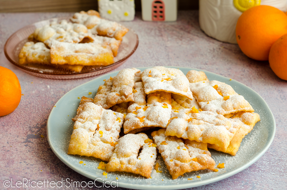 Chiacchiere all'arancia