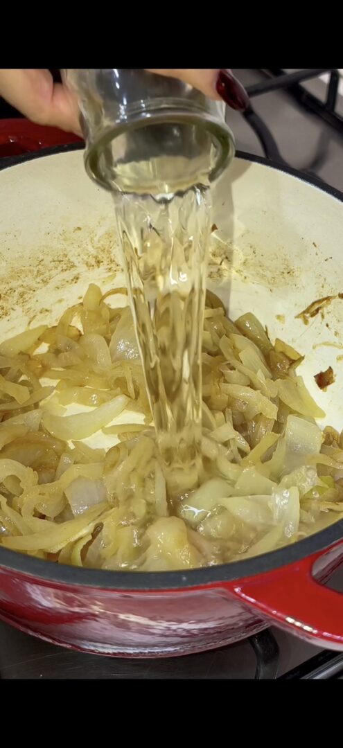 Sfumiamo con il vino bianco