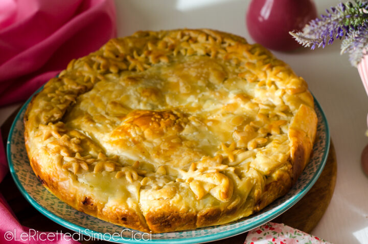 Torta pasqualina veloce con pasta sfoglia