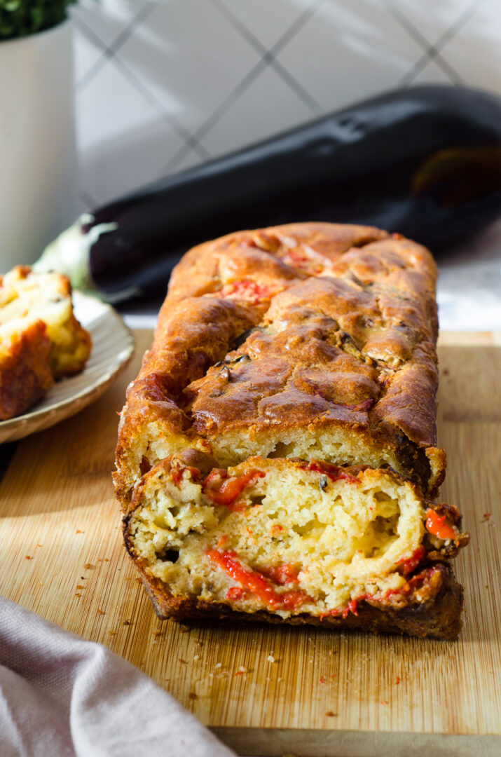 Plumcake salato con verdure grigliate