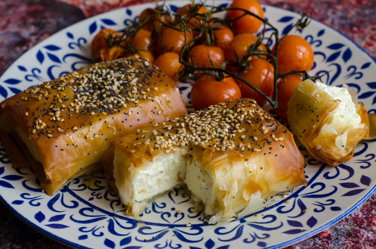 Feta croccante con pasta fillo