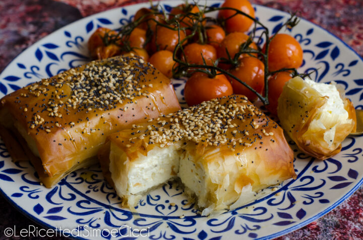 Feta croccante con pasta fillo