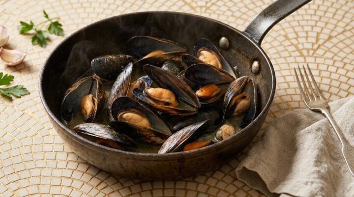 Cottura delle cozze