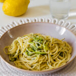 Spaghetti zucchine e limone