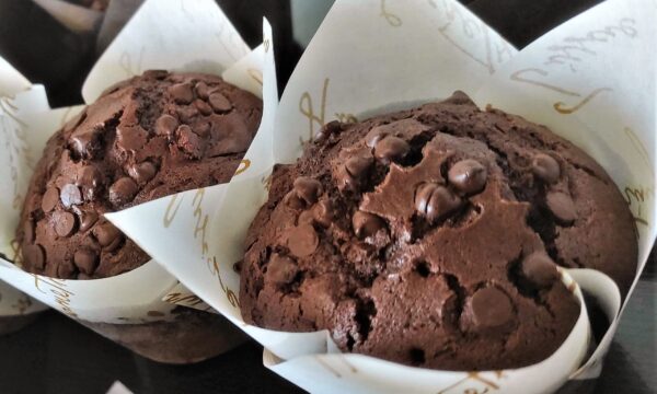 Muffin al doppio cioccolato