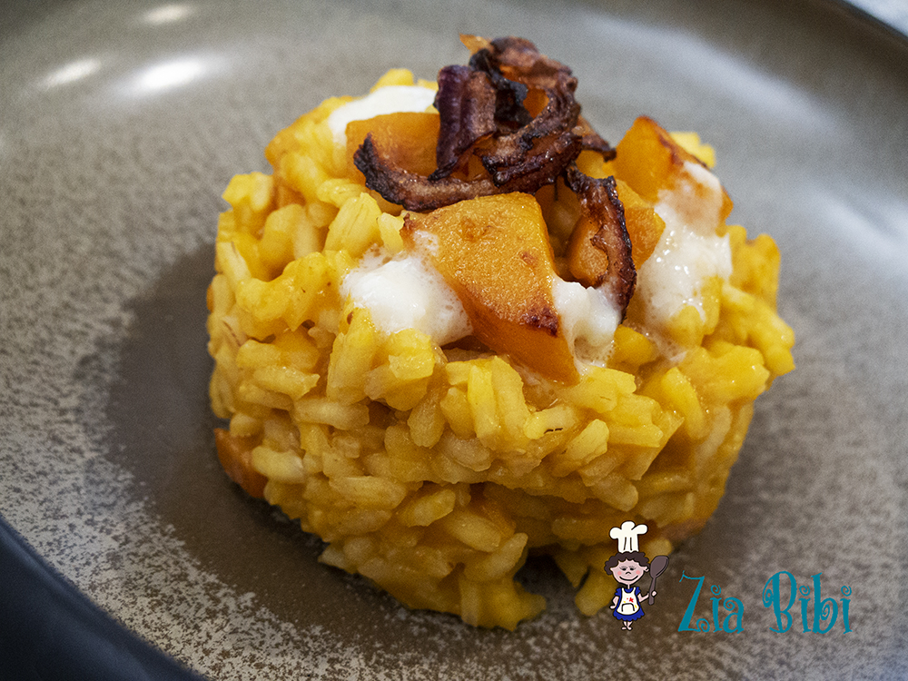 Risotto alla zucca - Blog di lericettediziabibi