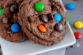 Cookies cioccolato e M&M