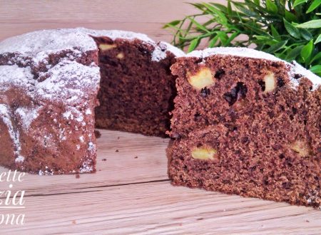 Torta mele e cioccolato ricetta classica e senza glutine Torta mele e cioccolato ricetta classica e senza glutine