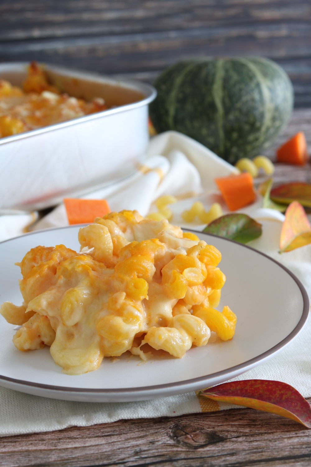 pasta al forno zucca