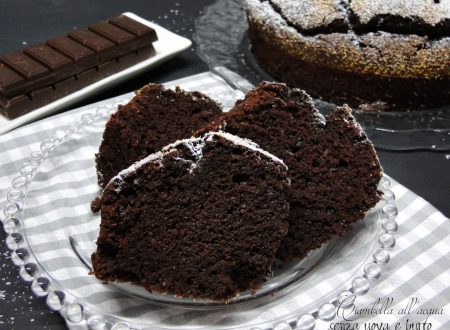 Ciambella all'acqua - senza uova, latte e burro