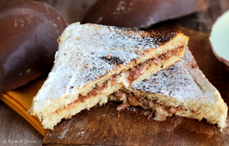 toast al cioccolato delle uova
