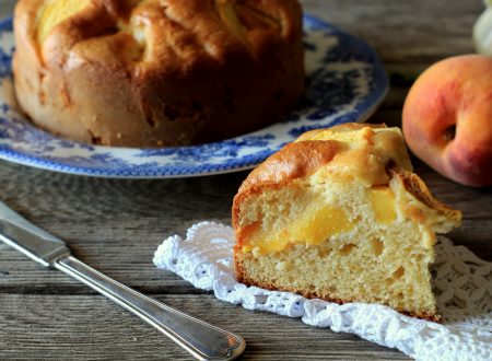 Torta alle pesche fresche - Anche Bimby - Con Succo di frutta