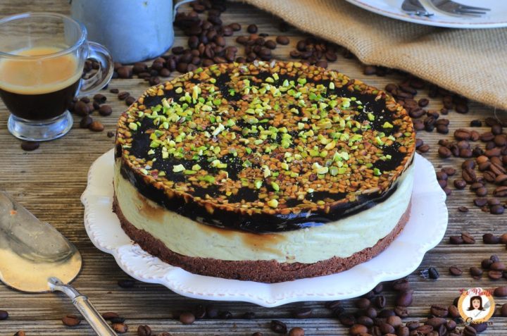 cheesecake al pistacchio e caffè bimby