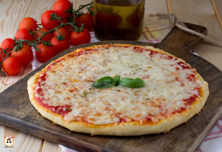 pizza istantanea senza lievito con bicarbonato