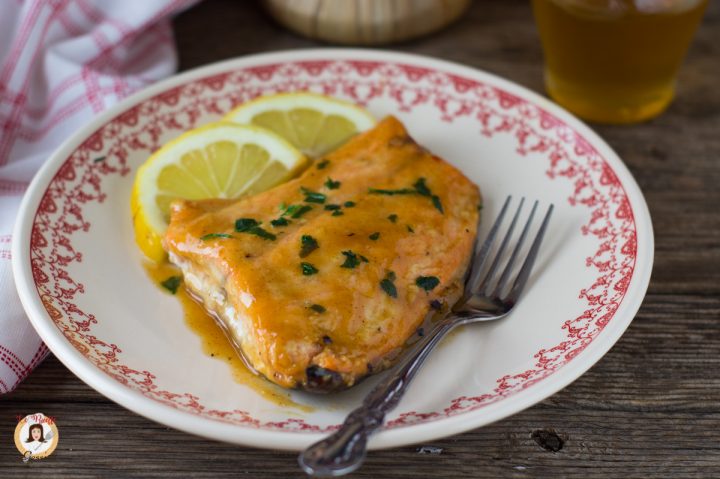 salmone al miele e senape