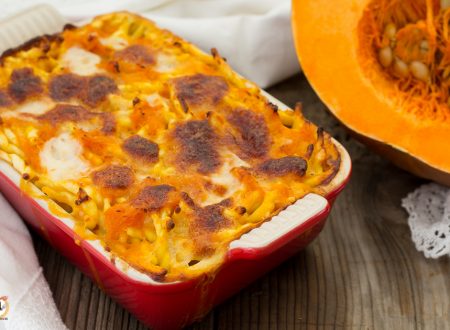 Pasta al forno con zucca e besciamella