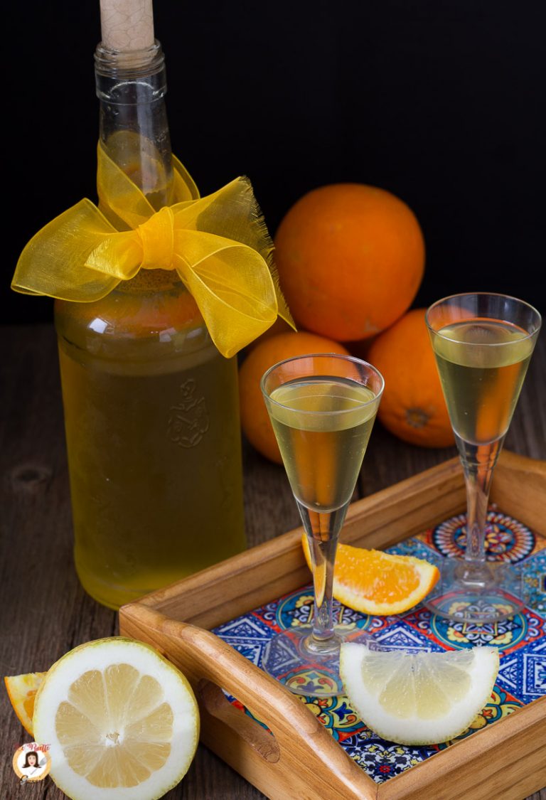 LIQUORE AGLI AGRUMI Bevanda Dolce Al Limone, Arancia, Mandarino Anche Bimby