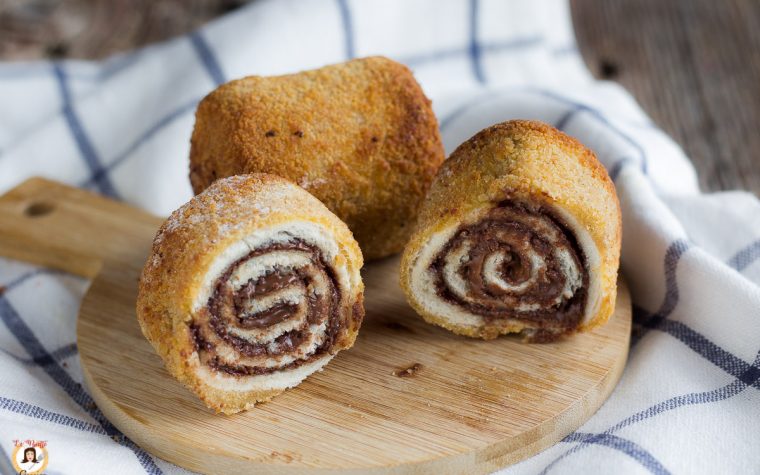 Rotolini alla Nutella - Bombette dolci croccanti