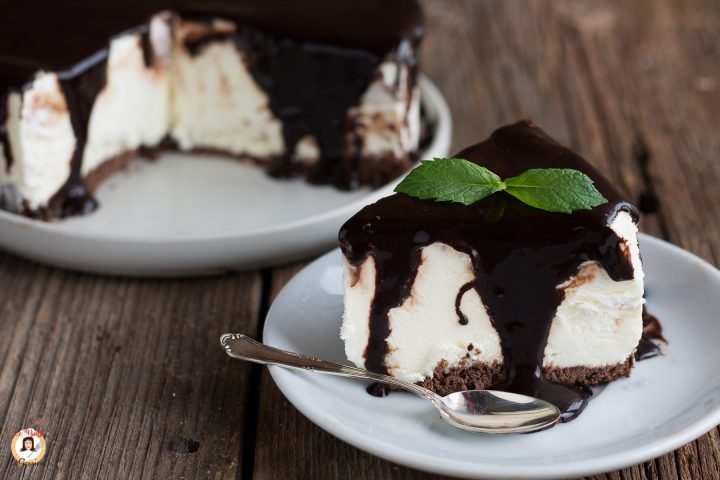 torta pinguino fetta