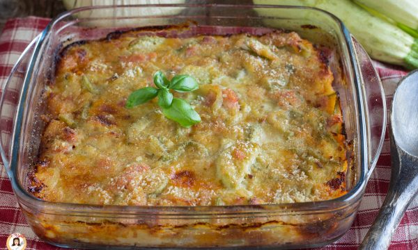Tortino di zucchine e prosciutto – Secondo piatto cotto al forno