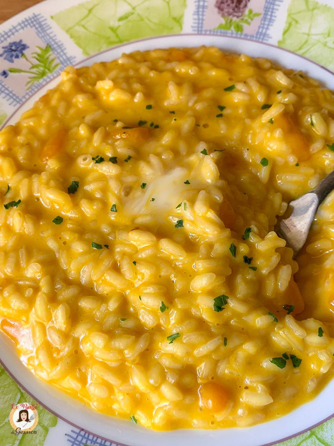 RISOTTO ZUCCA E TALEGGIO primo piatto cremoso e facile