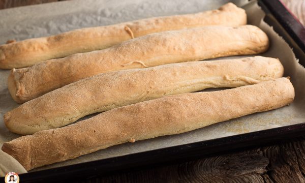 Bastoncini di pane – Impasto croccante con 1 gr di lievito