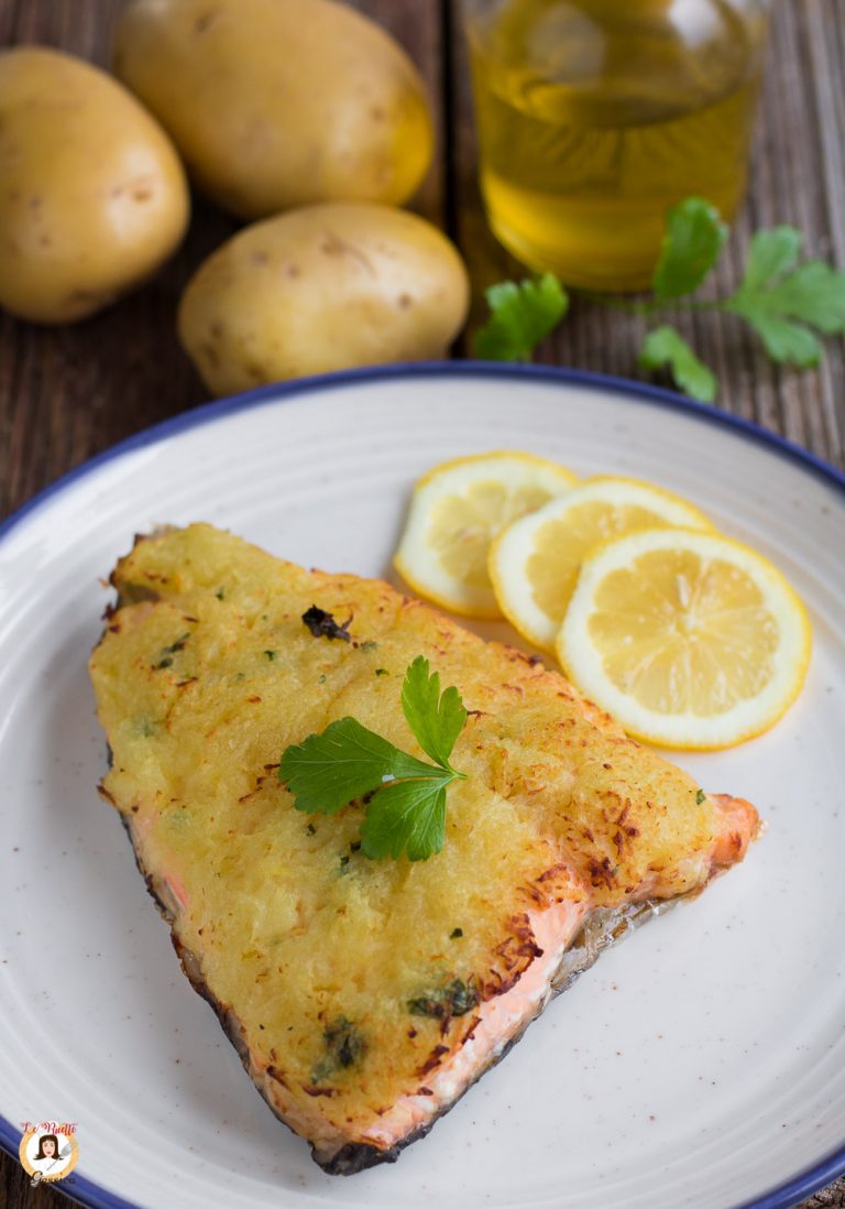 Salmone In Crosta Di Patate Grattugiate Secondo Piatto Facile