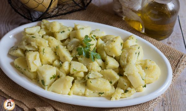 Patate prezzemolate – Insalata fredda con patate lesse