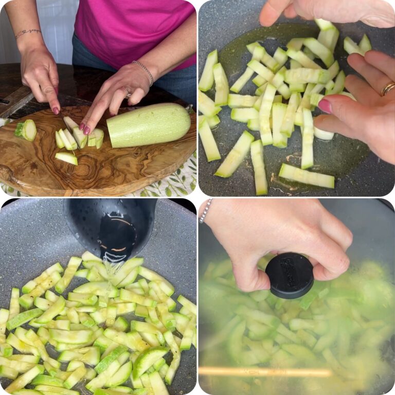 PASTA CREMOSA CON ZUCCHINE E SPECK - ricetta